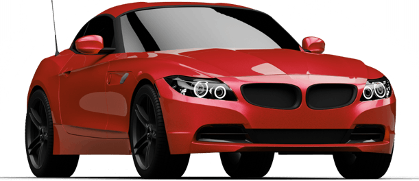 Rotes Auto